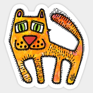 Kitty #4 Stickers Sticker